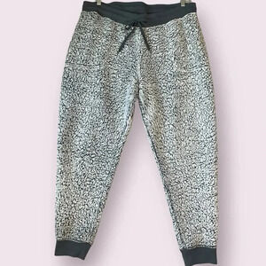 Secret Treasures Plush Fleece Lounge Jogger Sleep Pants Faux Fur Size 2X Gray